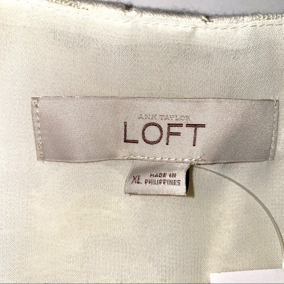 SOLD 💕NWT Loft Floral Lace Tank Top - Picture 5 of 7